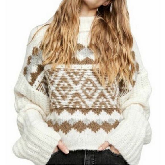 Free People Alpine Knit Sweater - Picture 3 of 8